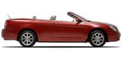 Vehicle in session - 2010 Chrysler Sebring Convertible LX Inferno Red