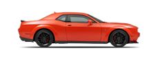 Vehicle in session - 2015 Dodge Challenger SRT Hellcat Go Mango