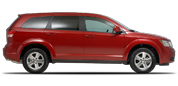 Vehicle in session - 2009 Dodge Journey SXT AWD Inferno Red