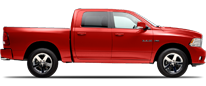 Vehicle in session - 2010 Dodge Ram 1500 TRX4-Off Road 4wd Crew Cab Inferno Red