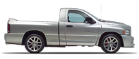Vehicle in session - 2006 Dodge Ram SRT-10 Regular Cab Mineral Gray