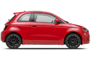 Vehicle in session - 2025 FIAT 500e  Red
