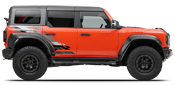 Vehicle in session - 2024 Ford Bronco 4 Door Raptor  Code Orange