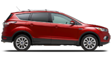 Vehicle in session - 2017 Ford Escape FWD Titanium Ruby Red