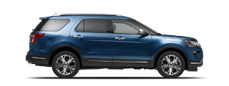 Vehicle in session - 2016 Ford Explorer FWD Base Blue