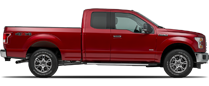 Vehicle in session - 2015 Ford F150 2WD Regular Cab Ruby Red