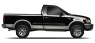 Vehicle in session - 1999 Ford F150 Lariat 4wd  Black