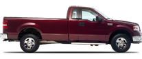 Vehicle in session - 2008 Ford F150 STX Regular Cab 4wd  Toreador Red