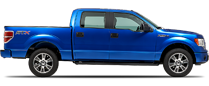 Vehicle in session - 2012 Ford F150 Lariat 2wd Super Crew Blue Flame