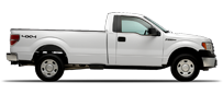 Vehicle in session - 2012 Ford F150 XLT 4wd Regular Cab Oxford White