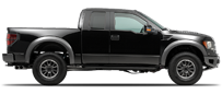 Vehicle in session - 2012 Ford F150 SVT Raptor Super Crew Tuxedo Black