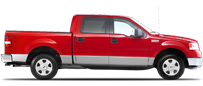 Vehicle in session - 2004 Ford F150 FX4 SupCrew 4wd  Bright Red