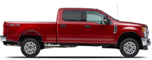 Vehicle in session - 2021 Ford F250 4WD Crew Cab Ruby Red