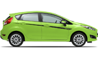 Vehicle in session - 2014 Ford Fiesta Hatchback SE Green Envy