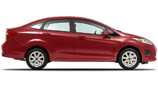 Vehicle in session - 2018 Ford Fiesta Sedan SE Red Candy