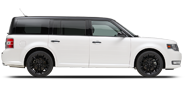 Vehicle in session - 2017 Ford Flex SEL FWD  Oxford White
