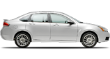 Vehicle in session - 2009 Ford Focus SE Sedan  Brilliant Silver