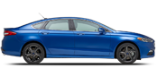 Vehicle in session - 2020 Ford Fusion Hybrid  Lightning Blue