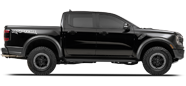 Vehicle in session - 2024 Ford Ranger Raptor  Shadow Black