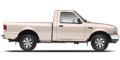Vehicle in session - 2003 Ford Ranger Reg 2wd XLT  Harvest Gold