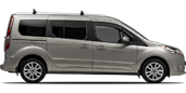 Vehicle in session - 2016 Ford Transit Connect Wagon 215/50-17 Tectonic Silver
