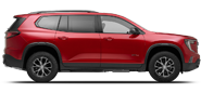 Vehicle in session - 2026 GMC Acadia AWD 265/65-18, AT4 Volcanic Red