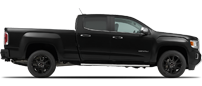 Vehicle in session - 2022 GMC Canyon Denali 4WD Crew Cab Onyx Black