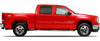 Vehicle in session - 2011 GMC Sierra 1500 2wd Crew Cab Fire Red