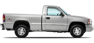 Vehicle in session - 2004 GMC Sierra 1500 2wd Regular Cab Silver Birch