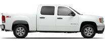 Vehicle in session - 2007 GMC Sierra 1500 4wd Crew Cab Summit White