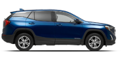 Vehicle in session - 2023 GMC Terrain AWD 225/60-18 Blue Emerald