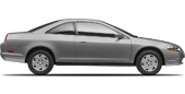 Vehicle in session - 2001 Honda Accord Coupe EX 4cyl  Regent Silver