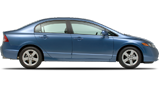 Vehicle in session - 2007 Honda Civic Hybrid  Atomic Blue