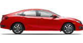 Vehicle in session - 2019 Honda Civic Sedan LX Rallye Red