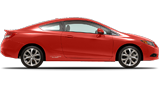 Vehicle in session - 2015 Honda Civic Si Coupe  Rallye Red