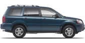 Vehicle in session - 2007 Honda Pilot EX AWD  Blue