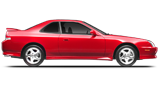 Vehicle in session - 1999 Honda Prelude  Milano Red