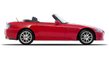Vehicle in session - 2004 Honda S2000  Formula Red