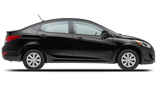Vehicle in session - 2016 Hyundai Accent Sedan SE  Ultra Black
