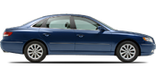 Vehicle in session - 2008 Hyundai Azera Limited Venetian Blue