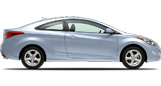 Vehicle in session - 2013 Hyundai Elantra Coupe SE Blue Sky