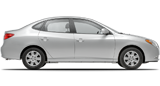 Vehicle in session - 2007 Hyundai Elantra Limited  Silver