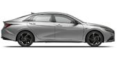 Vehicle in session - 2021 Hyundai Elantra Sedan N Line Silver