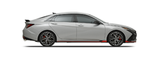 Vehicle in session - 2025 Hyundai Elantra Sedan N Line Cyber Gray