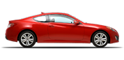 Vehicle in session - 2012 Hyundai Genesis Coupe 2.0T Base Tsukuba Red