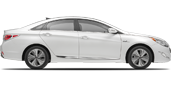 Vehicle in session - 2015 Hyundai Sonata Hybrid Base Model Diamond Pearl