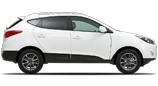 Vehicle in session - 2015 Hyundai Tucson FWD SE Winter White