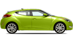 Vehicle in session - 2012 Hyundai Veloster  Electrolyte Green