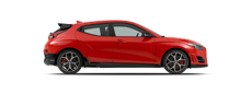 Vehicle in session - 2019 Hyundai Veloster N Race Red