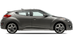 Vehicle in session - 2013 Hyundai Veloster Turbo  Triathon Gray
